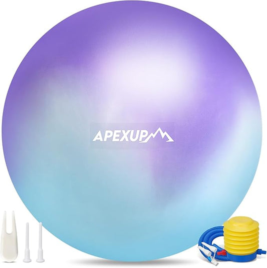 APEXUP Yoga Ball Exercise Ball Anti Slip Heavy Duty for Fitness, Balance & Core Workout