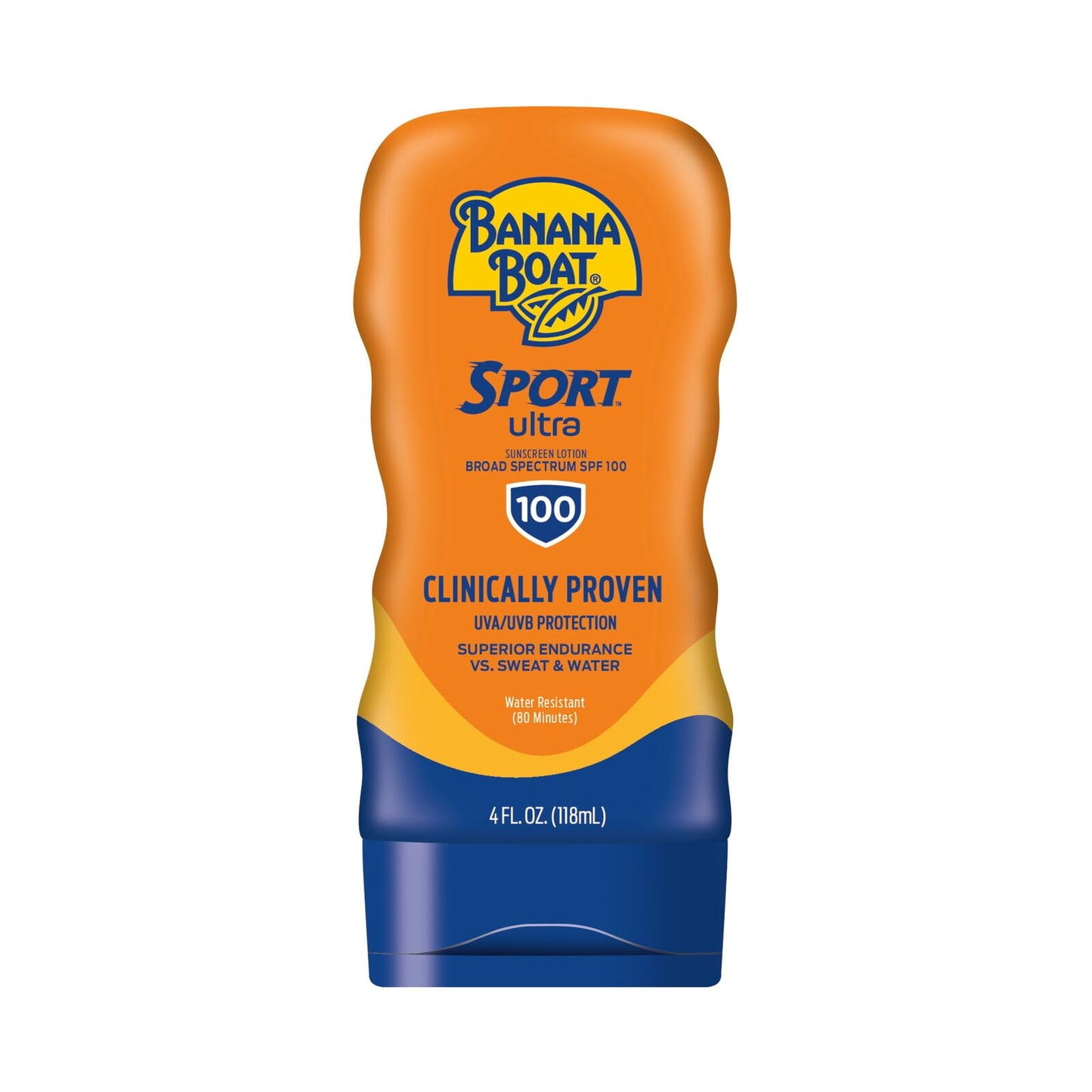Banana Boat Sport Performance Sunscreen Lotion SPF 100, 4-ounce Bottles (Pack of 2) by Banana Boat
