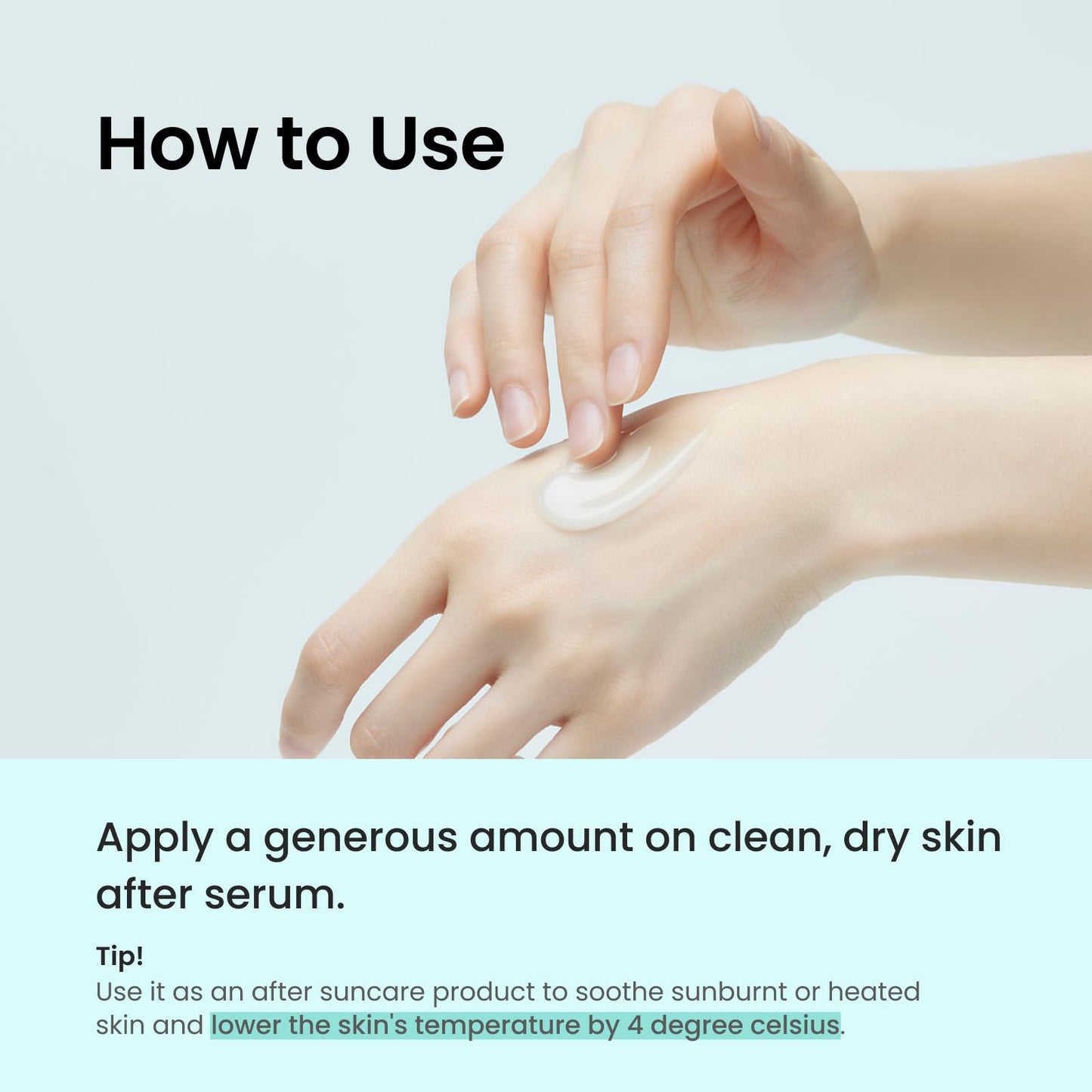 CNP Aqua Soothing Fresh Gel Cream - Moisture Recharging Gel Cream, Instant Cooling Effect, Hyaluronic Acid for Hydration, After Suncare, Korean Skin Care (80ml / 2.7fl oz)