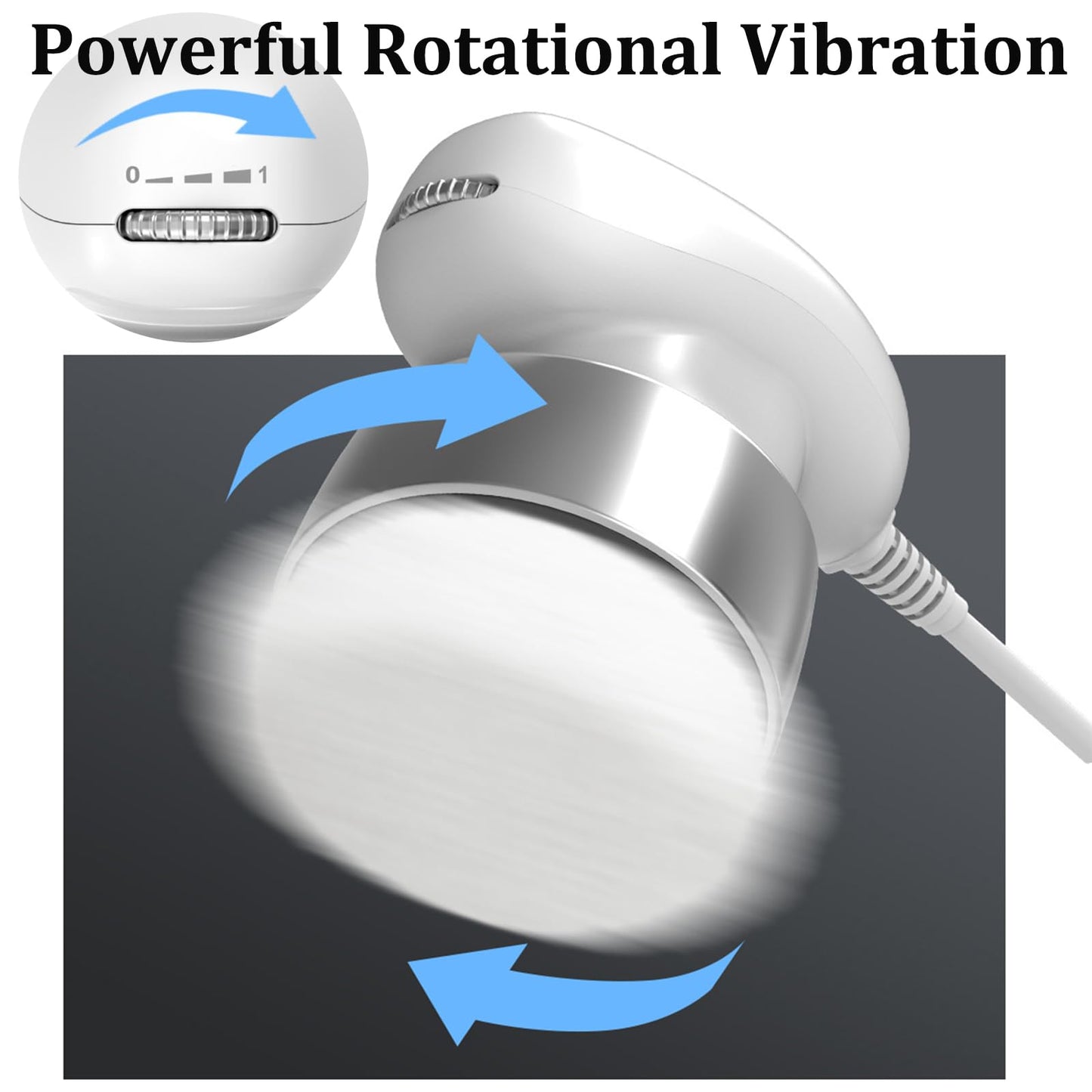 Body Sculpting Machine, Corded Anti Cellulite Massage Tool, Deep Tissue Lymphatic Drainage Handheld Full Body Massage Relaxing SPA Cellulite Fat Remover Oil Apply Belly Butt Limbs Tightening Shaping