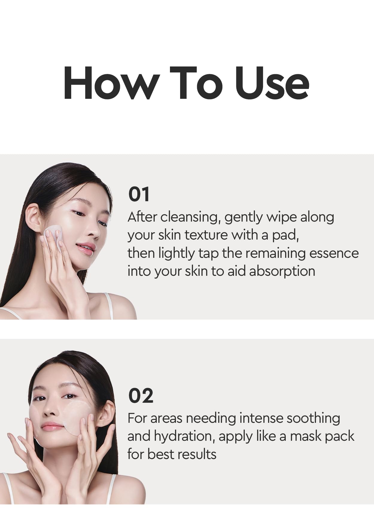 Bewants Face Cleansing Pads, Cica Collagen for Soothing & Moisturizing Skin – Travel Kit with Centella Asiatica & Triple Hyaluronic Acid, 50 Pads