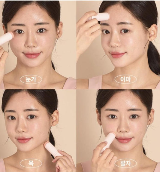 Collagen Multi Balm Stick with SPF 50 - Anti-Aging, Moisturizing, Wrinkle Care/Korean Skincare/Unscented/Dermashare(0.38oz)