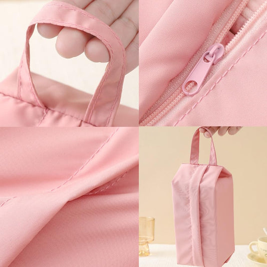 NentMent 3 Pack Travel Socks Organizer Bag with Zip Handle Compression Underwear Mini Storage Pack Pouch for Packing Cubes Suitcase Luggage Ties Panties Cosmetics Sundries Essentials Lingerie