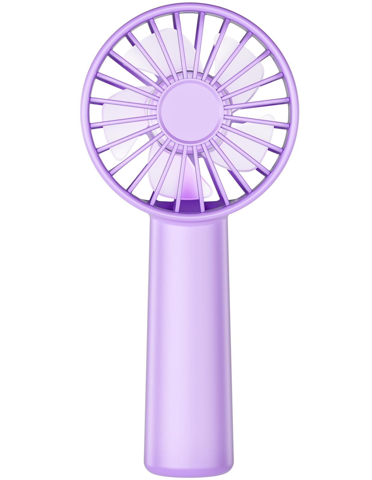KIDEE Mini Portable Fan, Small Handheld Fan with 3 Speeds, Personal Hand Fans USB Rechargeable, Battery Operate for Outdoor Indoor Commute Office Travel