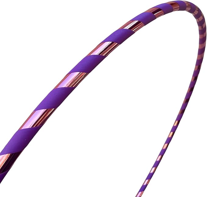 36" Purple Hula Hoop for Fitness, Dance and Fun | Lighter Weight at 11 oz | Made in The USA