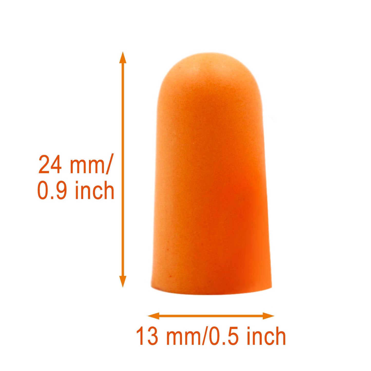 Quality Foam Earplugs 50 Pair- 32dB Noise Cancelling Disposable Individually Wrapped Packaged Bulk High Decibel Ear Plugs for Sleeping Travel Concert Shooting Hunting Study Work Construction Safety