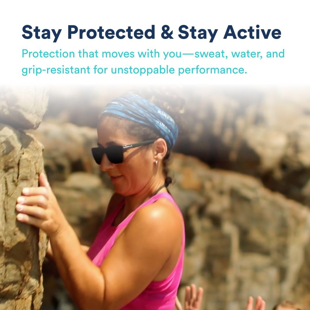 KINeSYS Lightly Mango Scented Clear Spray Sunscreen, SPF 30, Hypoallergenic, Broad Spectrum UVA/UVB protection for Face & Body; Alcohol, PABA & Oxybenzone FREE, Vegan, 170+ Sprays, 1 fl oz (Pack of 2)