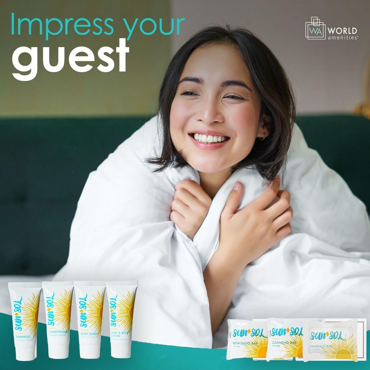 World Amenities - EST Travel Kit - Case of 5 Individual Kits