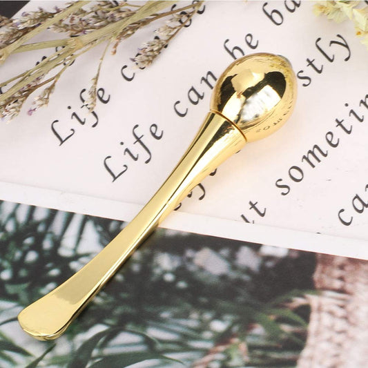 Eye Cream Massage Sticks, Zinc Alloy Eye Cream Applicator Eye Anti Wrinkle Eye Fatigue Relief Massage Stick for Facial-Treatments-and-Masks Cream Scoop DIY Cosmetic Tool