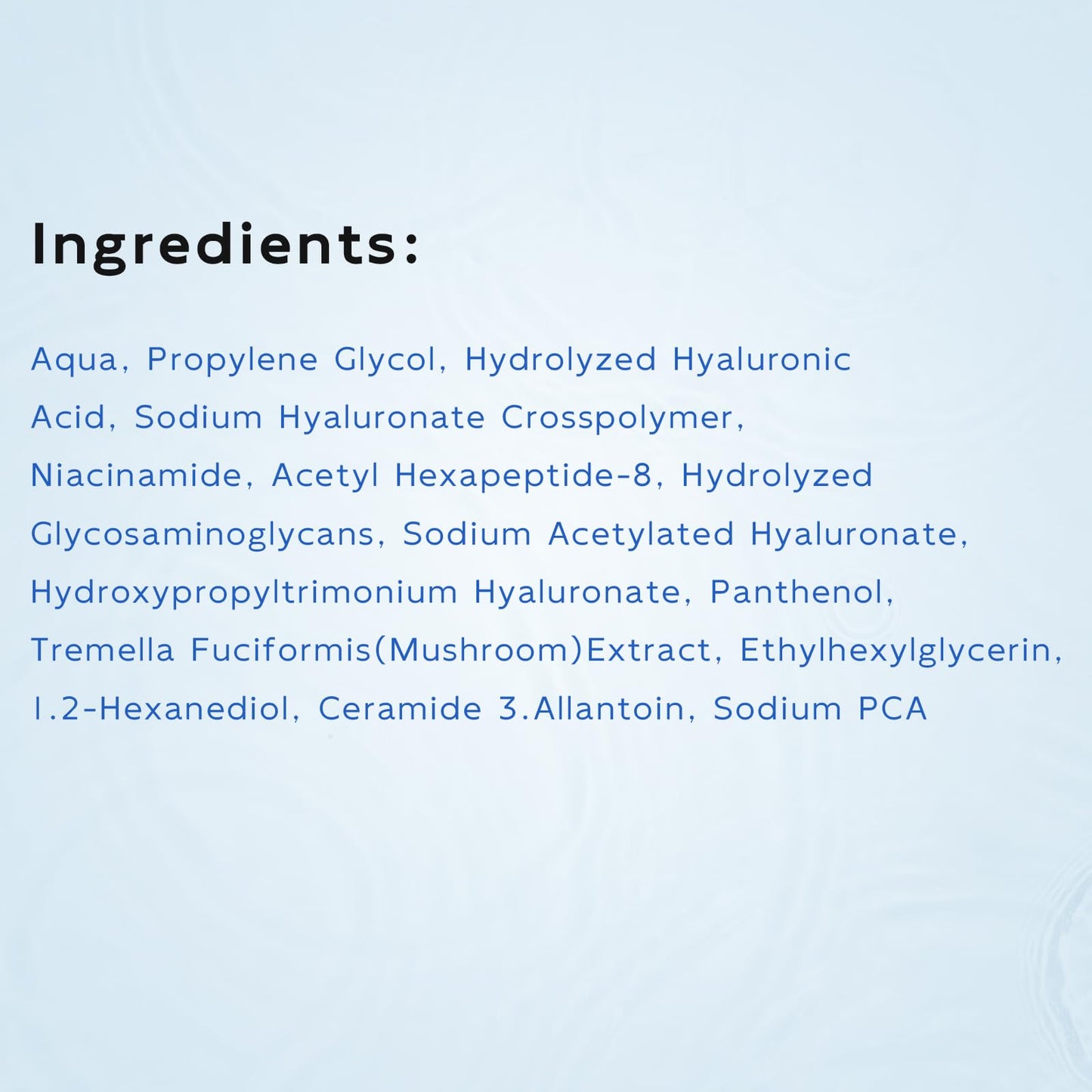 3% Hyaluronic Acid Serum for Face, Anti-Aging Hydrating Serum with 20,000 ppm Ceramide NP & 10,000ppm Acetyl Hexapeptide-8, Korean Skincare ultra hydrating serum, turm Skin/Sensitive Skin(1.5 ml*30)