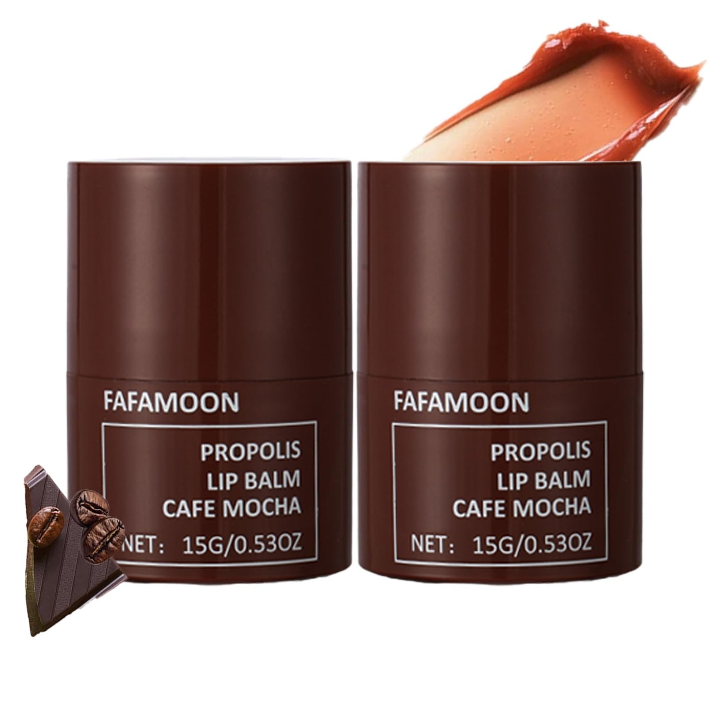 2 PCS Honey Lip Butter, Coffee Lip Butter, Moisturizing Lip Care, 12hrs Long-lasting Moisture, Hydrating Overnight Lip Balm & Mask, Korean Skin Care