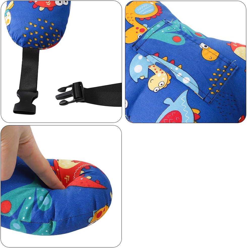 X-Shape Car Seat Pillow for Kids and Adults Universal Car Sleeping Head Support Aircraft Travel Pillows Travel Neck Rest Car Seat Pillow Neck Support Pillow for Carseat Long-Distance Sleeping