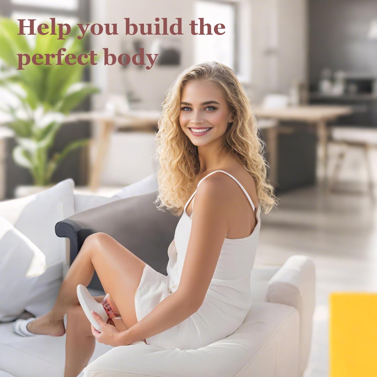 CENXIGO 3-in-1 Body Sculpting Machine,Portable 3 Modes Adjustable Body Contouring Machine for Belly, Waist, Arms, Leg-Massage Tool for Women