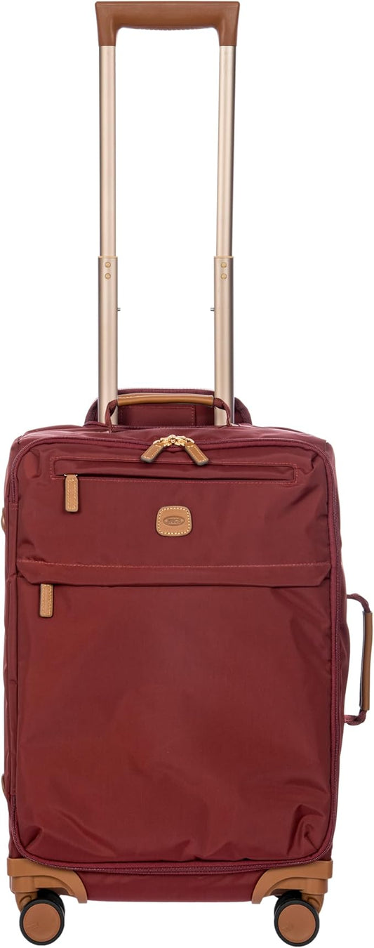 Bric's X-Collection Recycled fabric Trolley carry-on 55cm - 21" - Bordeaux