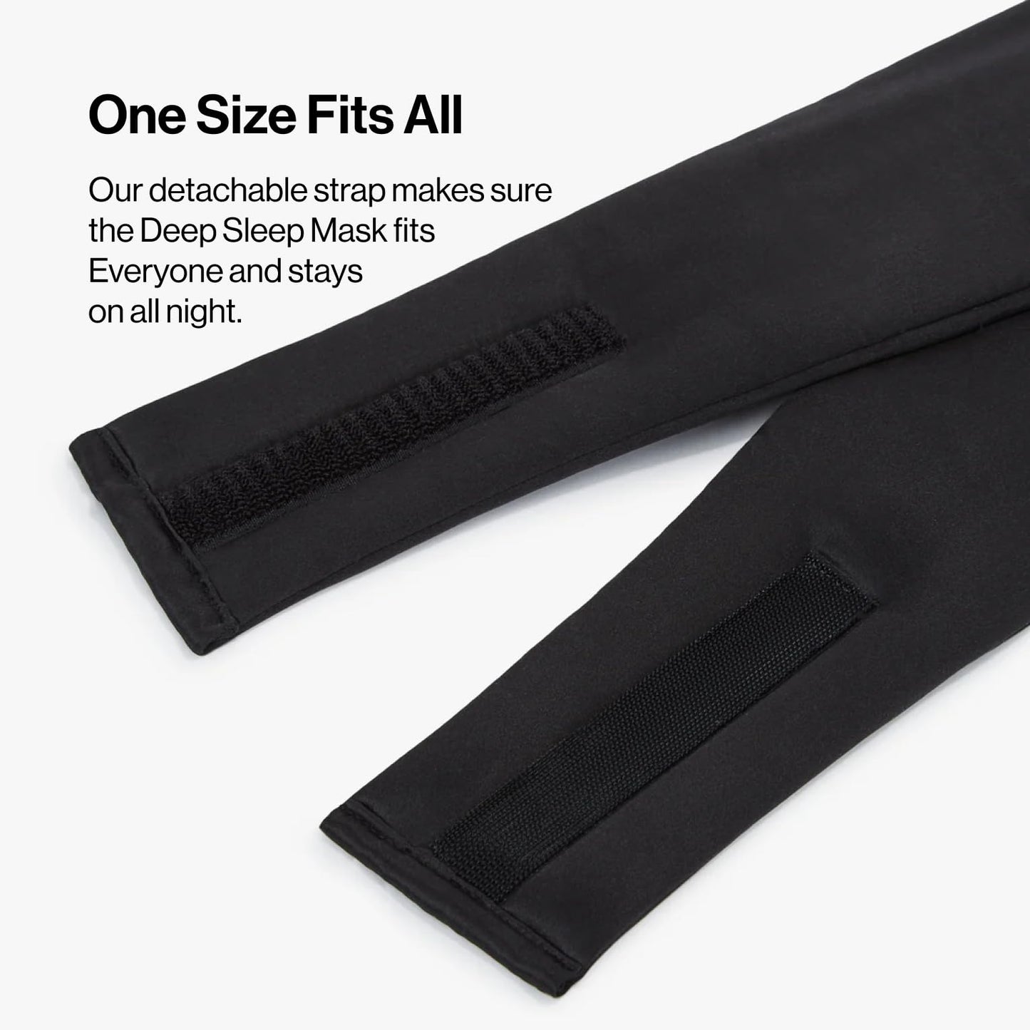 Dore & Rose Deep Sleep Mask Light Blocking, 23 Momme Mulberry Silk Eye Mask, Ultra Soft, Adjustable - Travel Sleeping Mask for Men & Women - Black