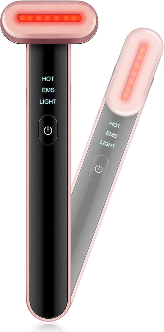 7 in 1 Eye Massager Facial Relaxation, Suitable for Family Travel Outing Eye Massage, Facial Massager, Black