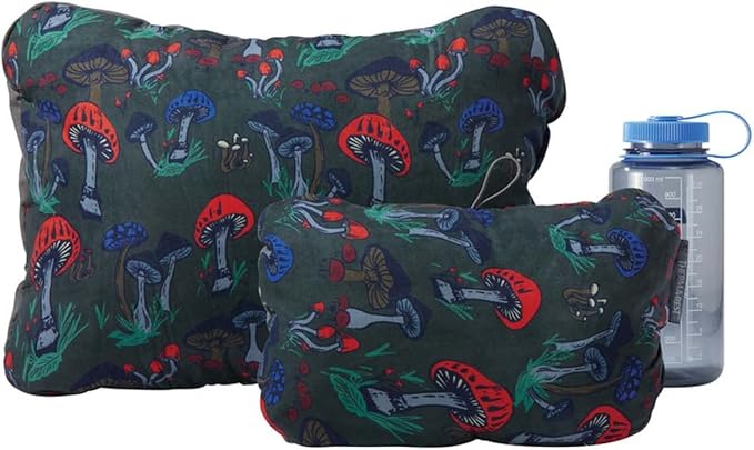 Therm-a-Rest Compressible Cinch Camping and Backpacking Pillow, Small - 12 x 16 Inch, Fun Guy Print