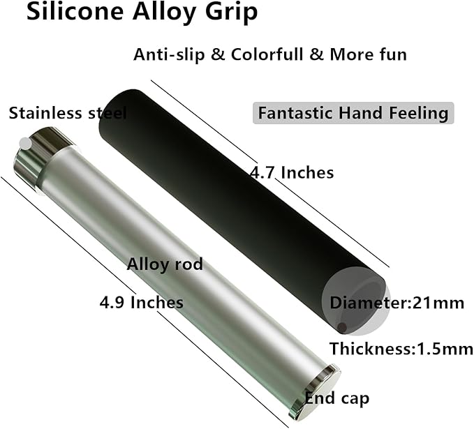 Adjustable Jump Rope for Home Fitness - 5mm PVC Cord with Ball Bearings, Anti-Slip Rubber& Alloy Handles for Beginners, Weight Loss Workout in Home/School/Gym