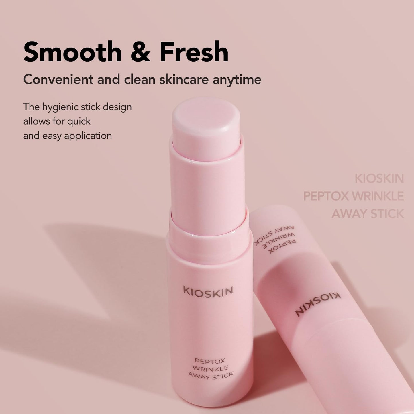 107% Crow’s Feet Improvement, 117% on Neck Lines & 109% on Nasolabial Lines – Boosts Elasticity – With Botulinum-Inspired Peptide and Collagen – Korean Skincare Korea’s Best Skincare Stick Kioskin