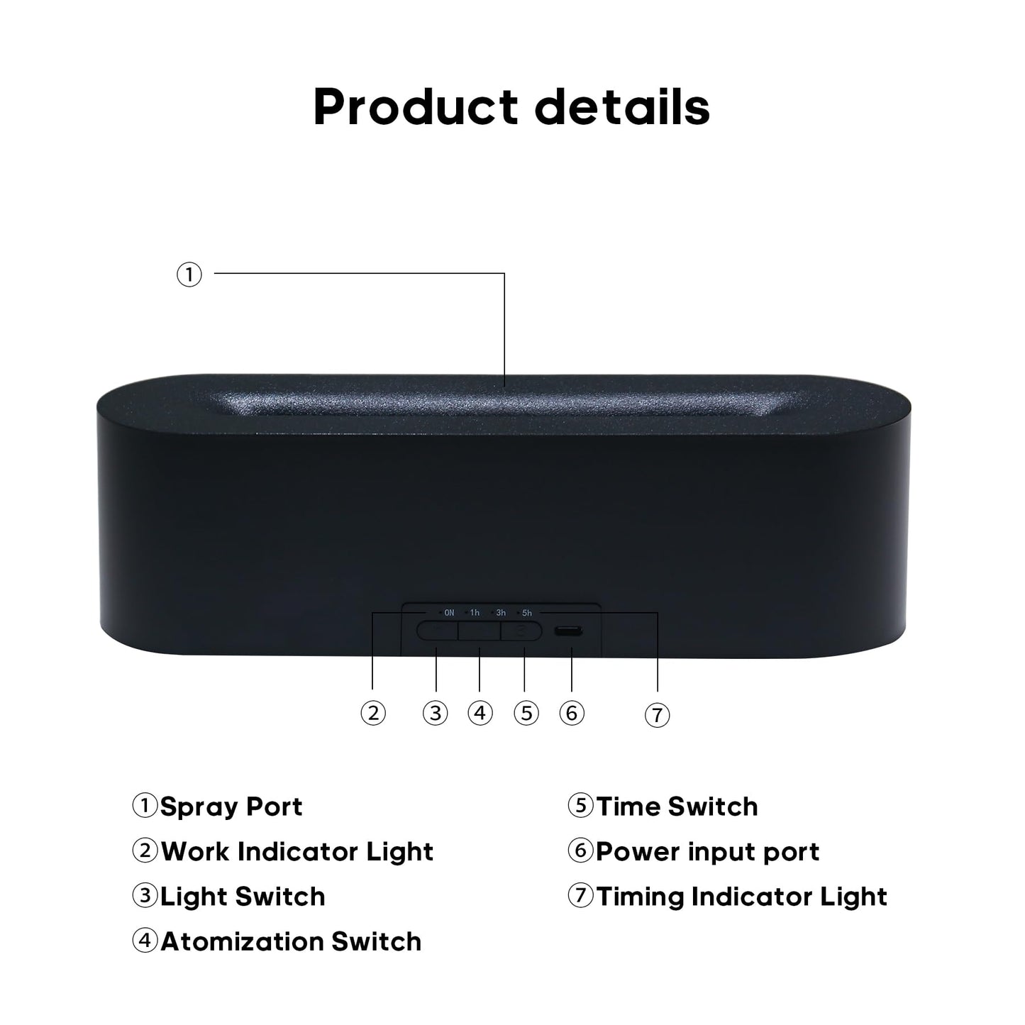 Essential Oil Diffusers,Flame Colorful Water Vapor Fire Fireplace Humidifier for Aromatherapy Aroma Therapy Machine Room Bedroom,Black Flame Diffuser for Essential Oils