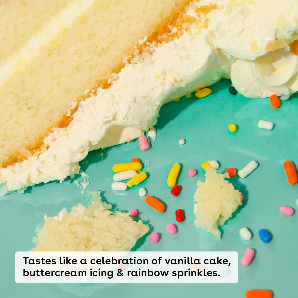 eos Natural Shea Moisturizing Lip Balm- Birthday Cake, All-Day Moisture Lip Care Products, 0.14 Ounce (Pack of 2)