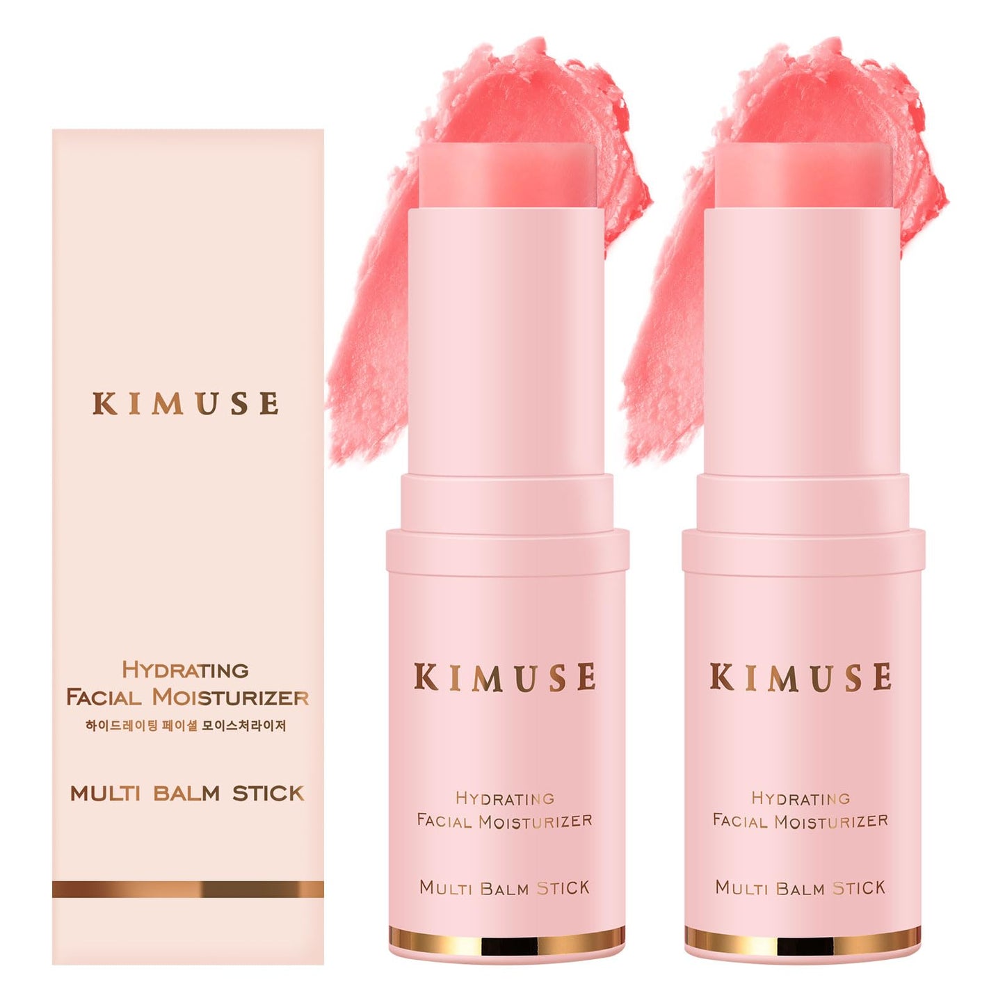 KIMUSE All-in-One Hydrating Multi Balm Stick & Color Correcting Facial Serum