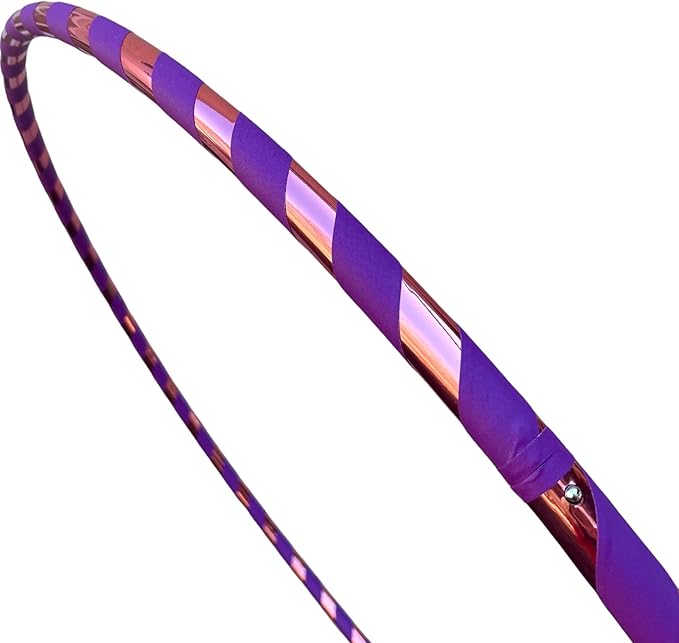 36" Purple Hula Hoop for Fitness, Dance and Fun | Lighter Weight at 11 oz | Made in The USA