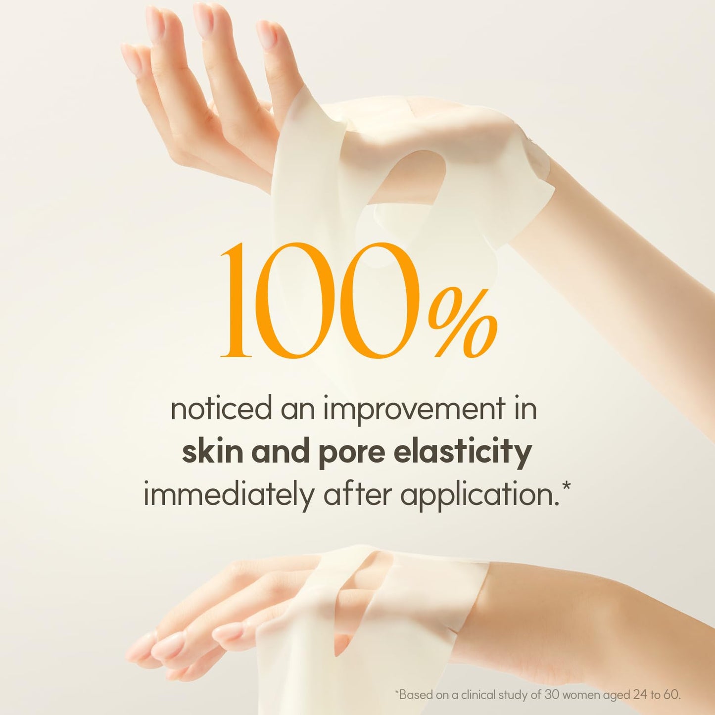 THE FACE SHOP Vita-Toning Vegan Collagen Face Mask, Korean Glass Skin Essential, Hydrogel Mask for Moisturizing & Skin Elasticity, Improves Uneven Tone, 4EA