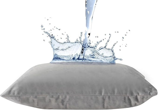 Small Gel Memory Foam Camping Pillow Travel - Contoured Support -Compressible Pillow Ideal for Backpacking, Camping, Travel, Car, Airplane,Office Nap