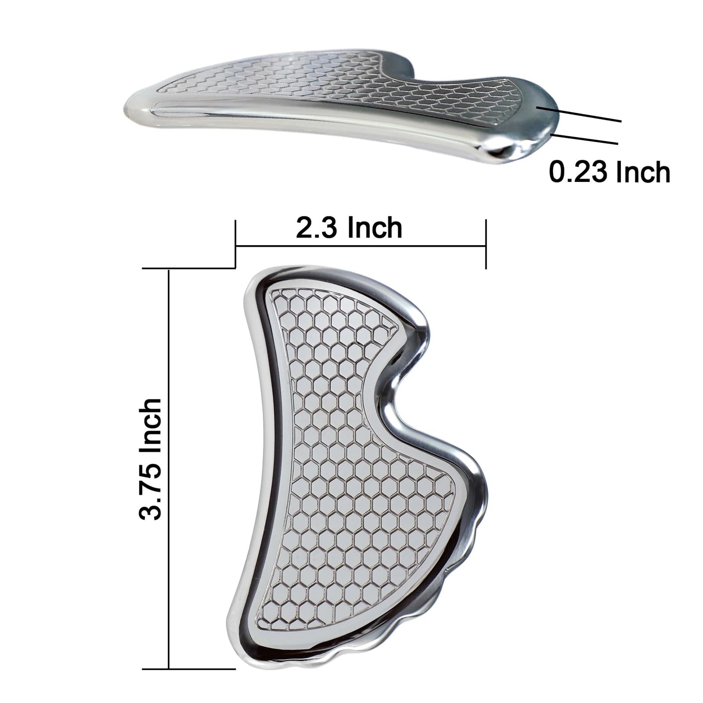 BYYDDIY 4 in 1 Gua Sha Massage Tool Set - Muscle & Fascia Scraper, Scar Tissue Tool for Physical Therapy