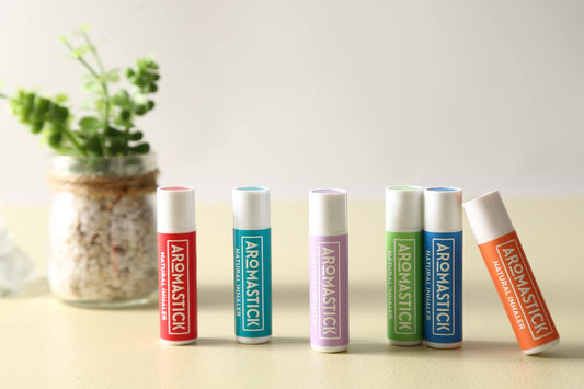 Aromatherapy Nasal Inhaler [Swiss Made] Organic Essential Oils Set Diffuser [ Portable Aromatherapy Stick] (1 Stick, Focus) (1 Count (Pack of 1), Balance)