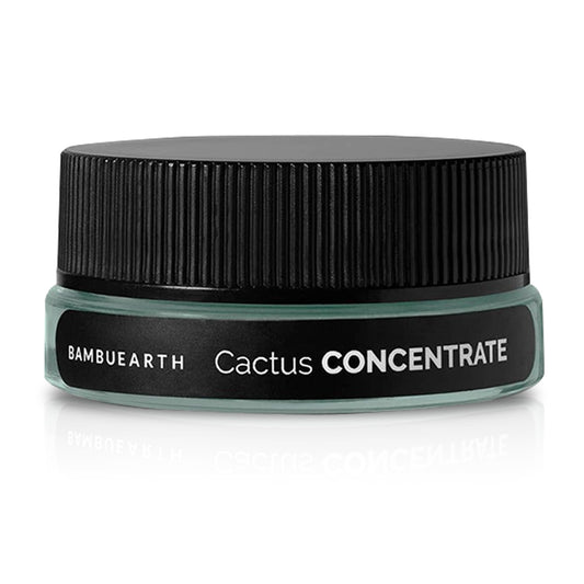 BAMBU EARTH Cactus Concentrate Face Moisturizer (.14 oz) - Intense Facial Hydration - Organic Ingredients & EWG Certified - Skin Care Solution for Dry, Oily & Mature Skin