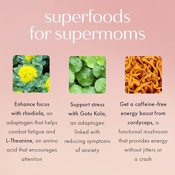 Boobie Relax Mom, Postpartum Stress Support Supplement | Lactation Approved | Mood and Energy Support with Ashwagandha & L-Theanine, 60 Capsules