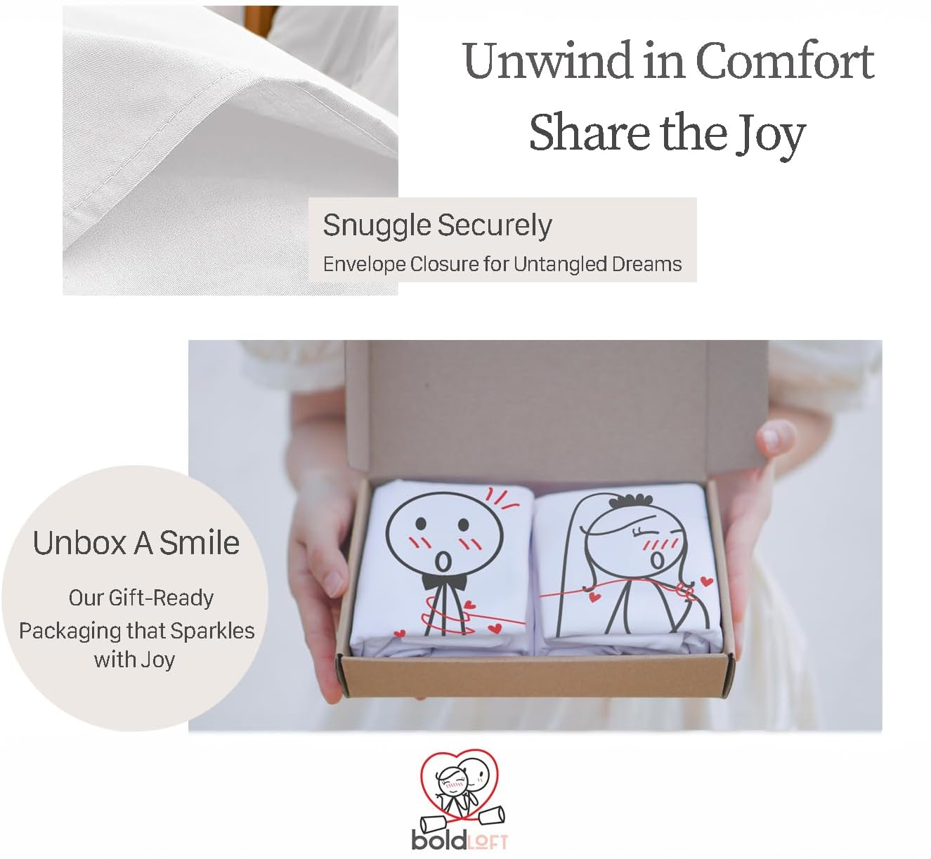 BoldLoft Mr & Mrs Couples Pillowcases – Bride and Groom Wedding Gift, Engagement Present, Bridal Shower, Honeymoon, Wedding Registry, Newlywed Home Decor, Romantic Pillowcase Set for Couples