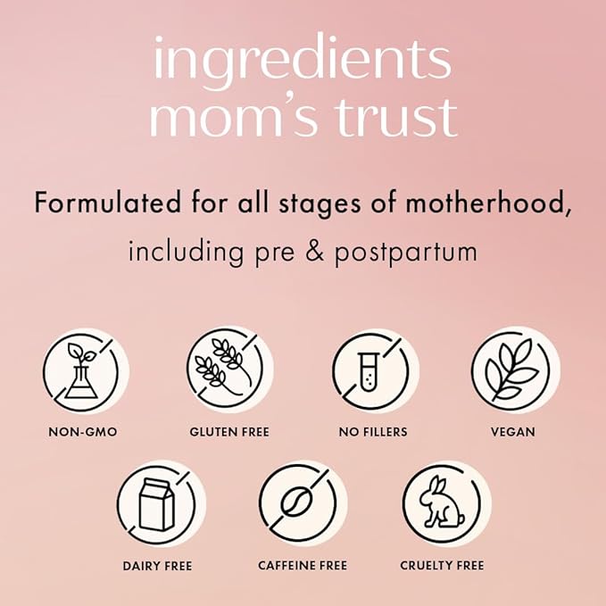 Boobie Relax Mom, Postpartum Stress Support Supplement | Lactation Approved | Mood and Energy Support with Ashwagandha & L-Theanine, 60 Capsules