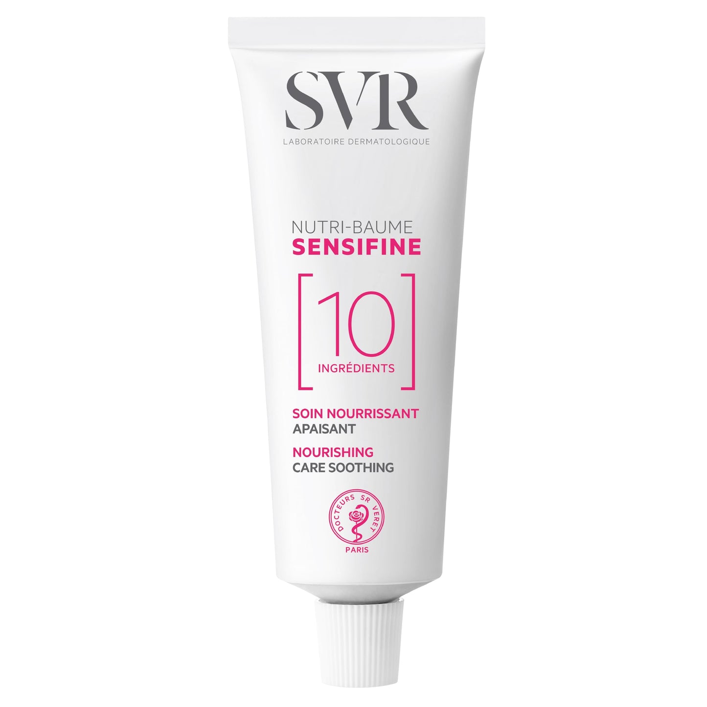 SVR Sensifine Nutri Balm Nourishing Rich Face Cream With Shea Butter & Squalene For Sensitive, Very Dry Skin. 24hr Soothing, Fragrance-free Moisturizer, 1.3 Fl.oz.