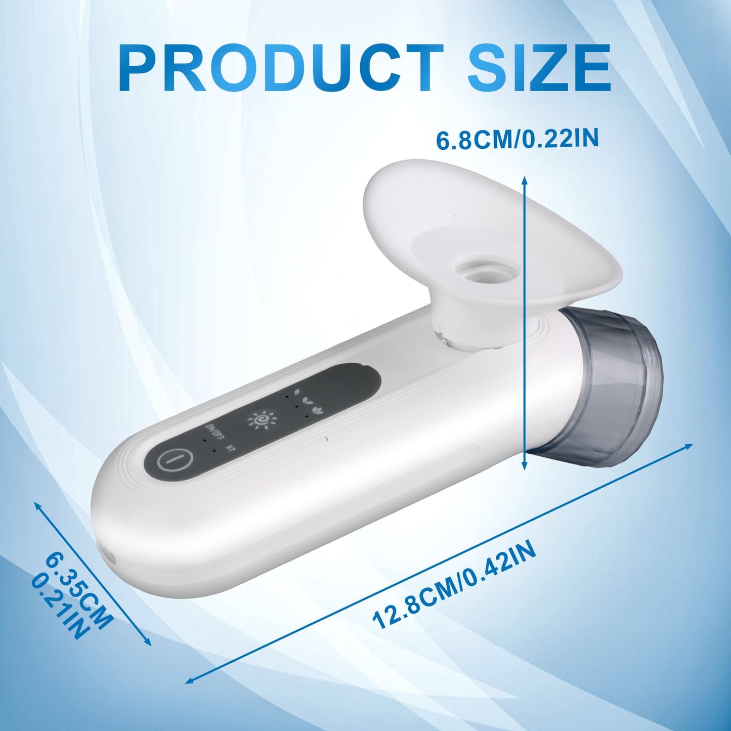 Eye Mist Steam Sprayer for Relief Dry Eyes, Facial Steamer, Eye Treatment, Portable Heated Eye Masks, Mini Eye Moisturizing Cleaning Soothing Steamer