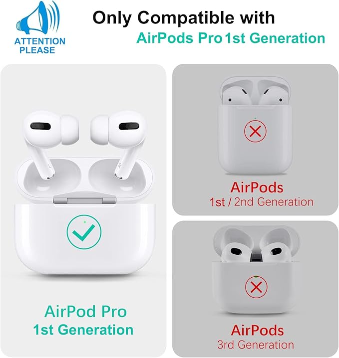 Compatible with Airpods Pro Soft Silicone Case Cover with Bracelet Keychain for Apple Airpod Pro 1st Generation Case for Women (Beige)