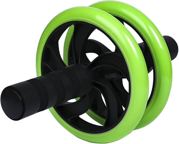AB Wheel Roller, Exercise Abdominal Fitness Wheel, Work-out Strength-Training Roller, 11"W
