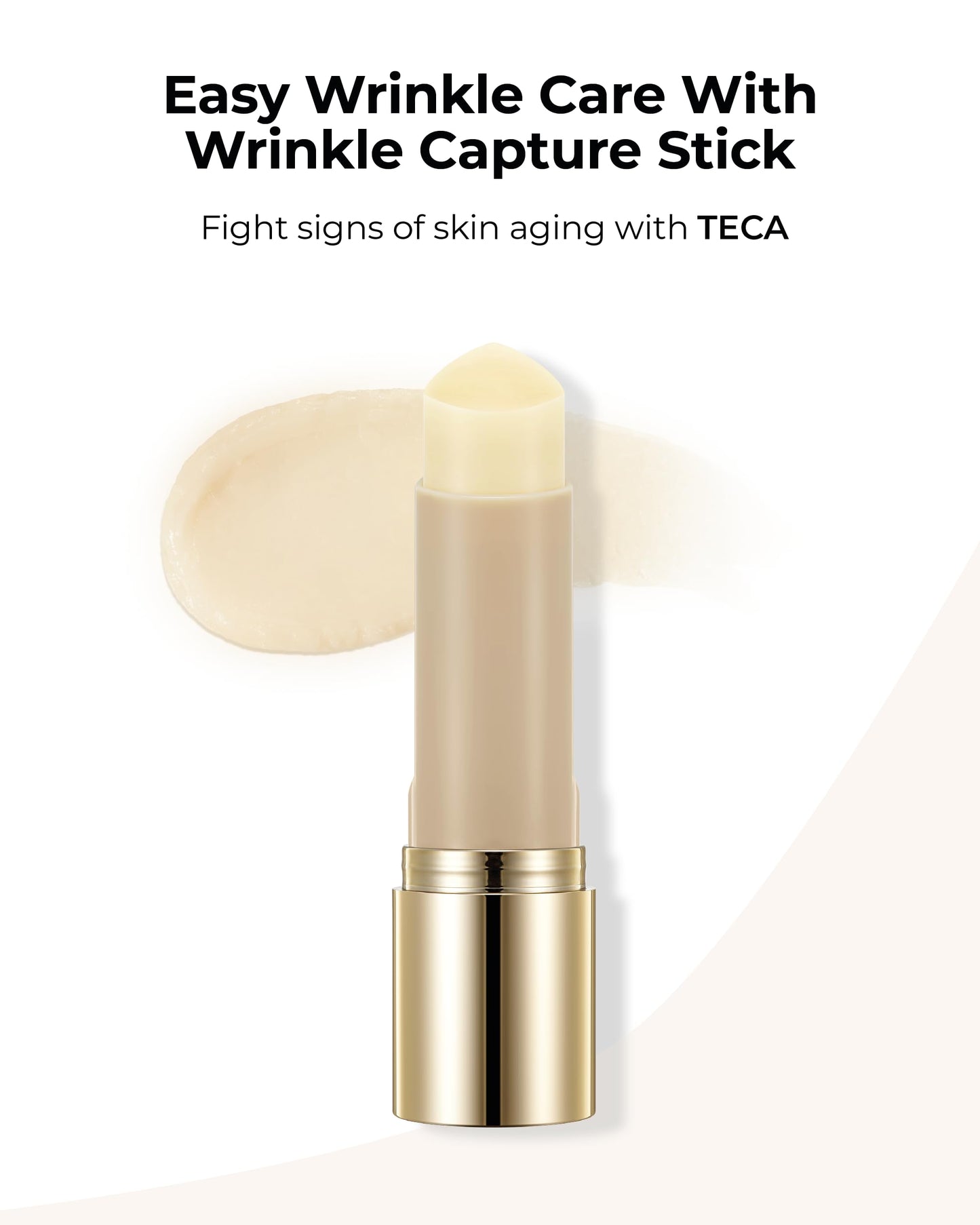 CENTELLIAN 24 Madeca Wrinkle Capture Stick (0.4oz) - Multi Balm Stick for Wrinkles & Fine Lines. Korean Skincare, Eye Cream & Moisturizer by Dongkook. Centella Asiatica, Ceramide, Collagen