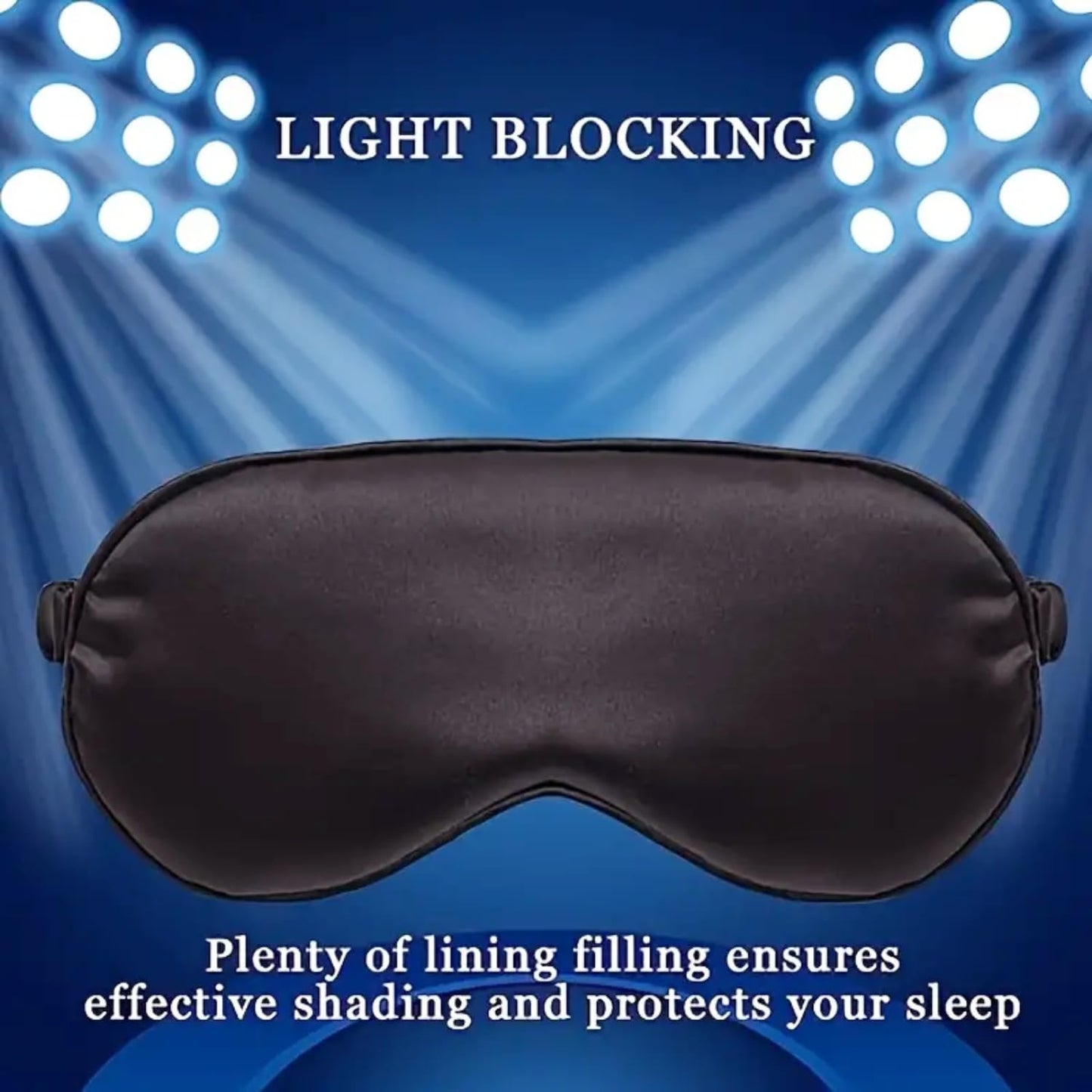 Silk Sleep Mask for Side Sleeper,Eye Mask for Sleep, Real Natural Pure Mulberry Silk Eye Cover, Blocks Light Skin-Friendly & Lightweight Reduces Puffy Eyes for Women Men