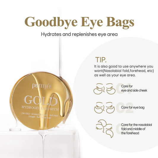 Gold Hydrogel Eye Patch 60ea (30pairs)