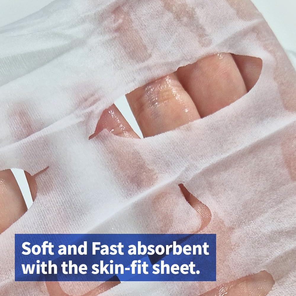 EUNYUL Purity Korean Collagen Face Mask for Skincare 8 Types x 1 Set Hydrating and Nourishing