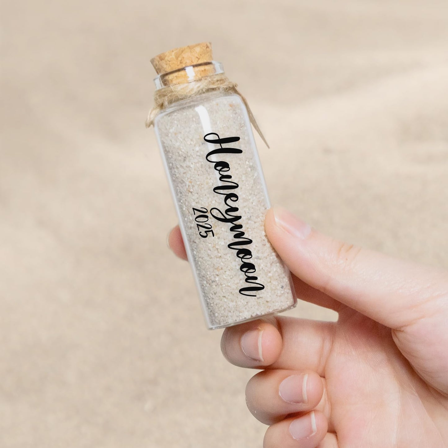 Honeymoon Sand Keepsake Jar, Wedding Gifts for Couples Unique 2023 Romantic Honeymoon Gifts for Newlywed Couple, Bride & Groom, Honeymoon Essentials, Bridal Shower Gifts, Wedding Registry Items
