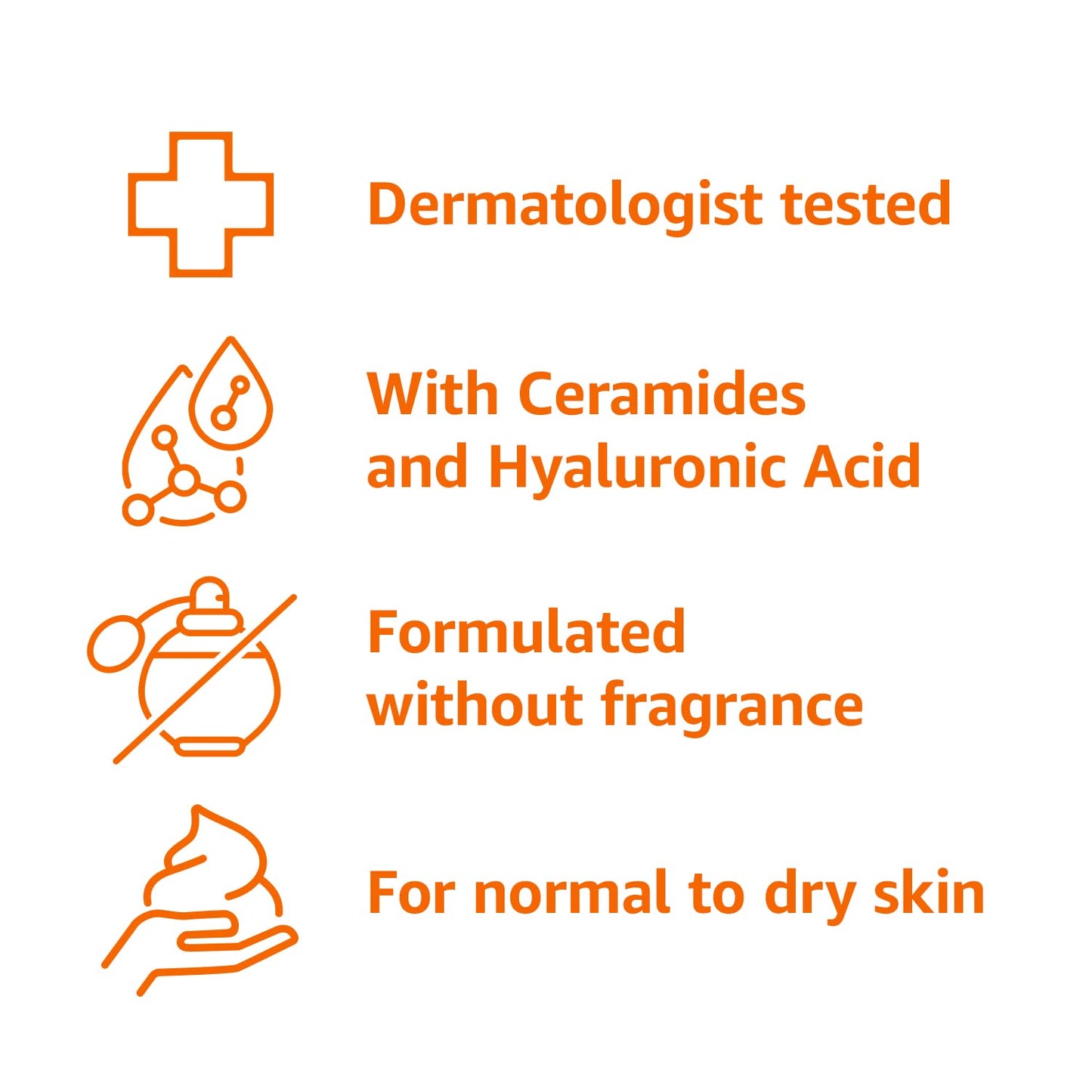 Amazon Basics Moisturizer Cream for Face, Dry Skin, Hydrating , 16 Ounces, 2-Pack