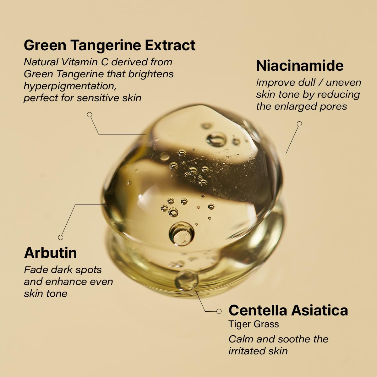 GOODAL Green Tangerine Vitamin C Serum - Advanced Version (2.02 Fl Oz (Pack of 2, Refill Included))