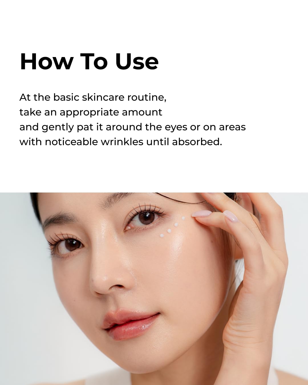 bom COSMETICS Peptide Power Eye Cream 1.05 Fl Oz, Penta-Peptide and 99% Pure Gold Lightweight Eye Cream for Skin Collagen Boost to Reduces Fine Lines, Wrinkles, Enhances Elasticity, Korean Skin Care