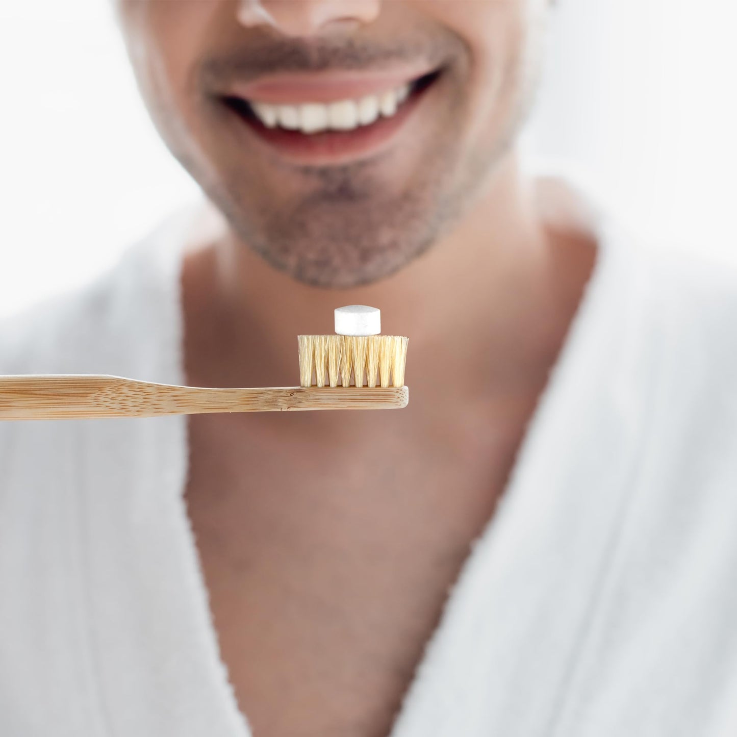 NanoMint | Remineralizing Toothpaste Tablets | Nano Hydroxyapatite Fluoride Free | 124 Toothpaste Tabs | Eco Friendly, Travel Mouthwash Tablets | Freshens Breath & Strengthens Tooth Enamel