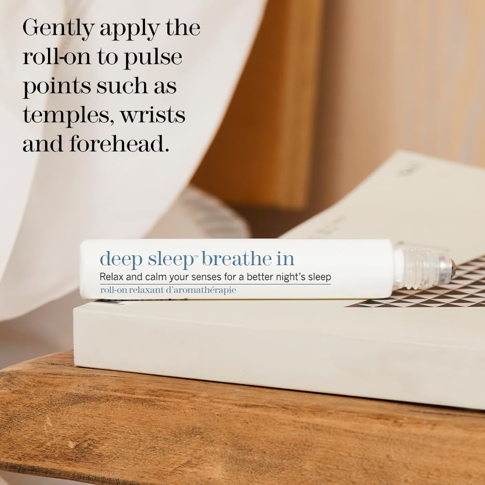 THISWORKS Deep Sleep Breathe in, Natural Roll-On Sleep Aid and Tension Relief, 8 ml