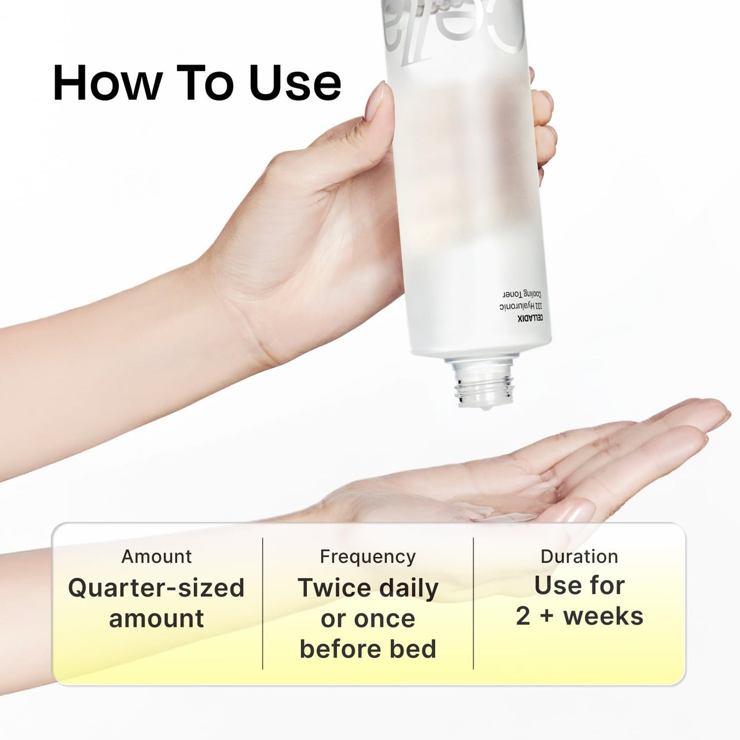 Celladix 131 Hyaluronic Cooling Toner, Korean Skincare Facial Toner with Panthenol, Squalane & Botanical Complex- Instant Soothing, Hydrating & Oil Control for Sensitive & Acne-Prone Skin, 10.1 Fl Oz